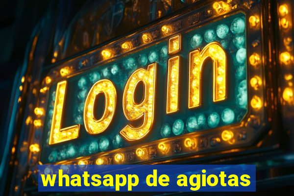 whatsapp de agiotas